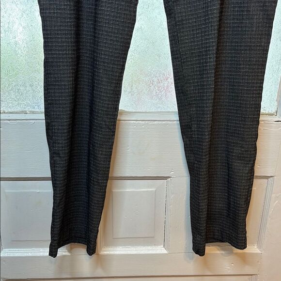 Women’s Gray Straight Leg Professional Mid Rise Wrinkle Free Trousers 8 Short - Picture 3 of 8